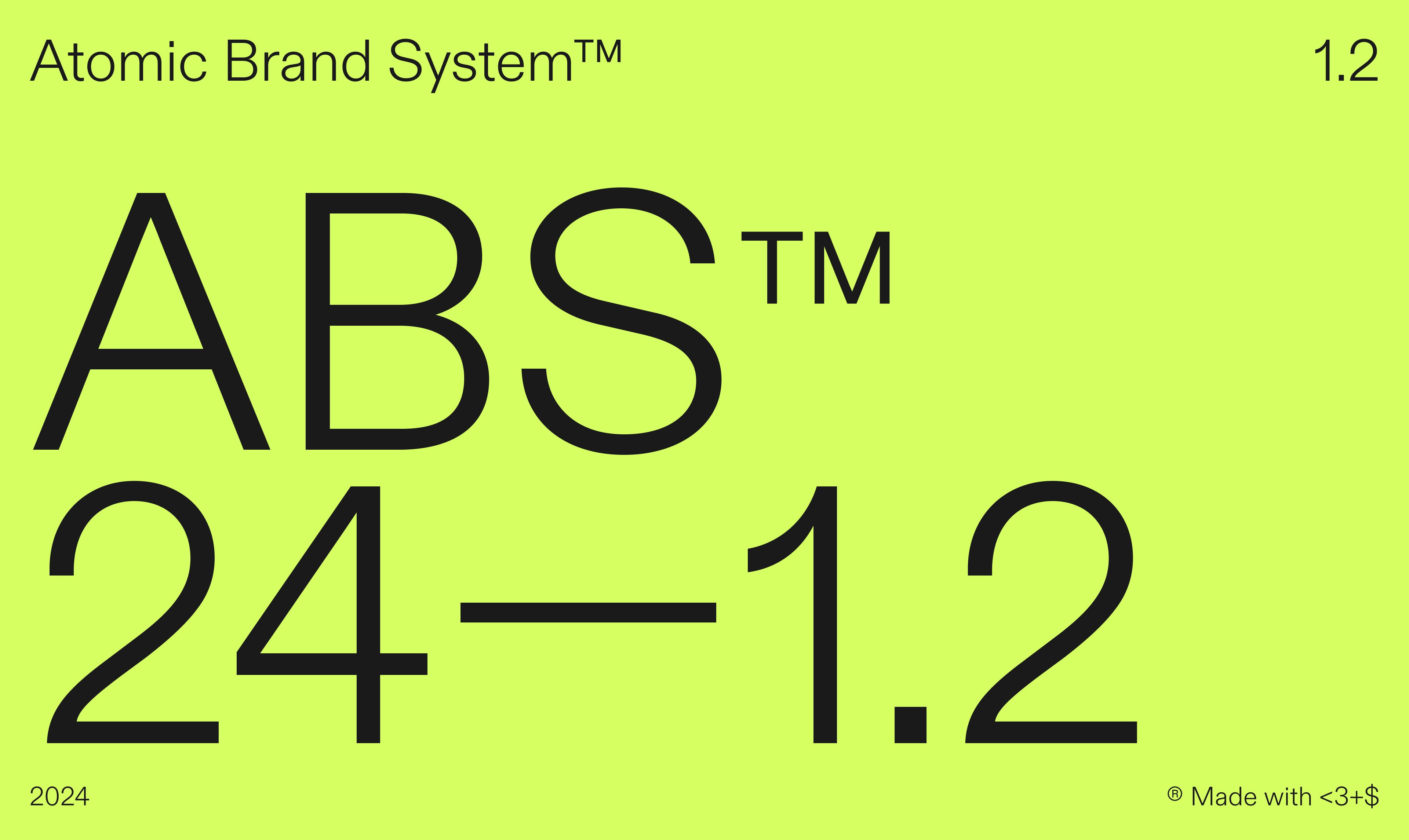 Atomic Brand System 123